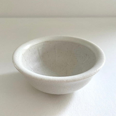 3.25 inch neutral white round Japanese mortar