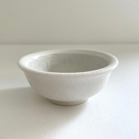3.25 inch neutral white round Japanese mortar