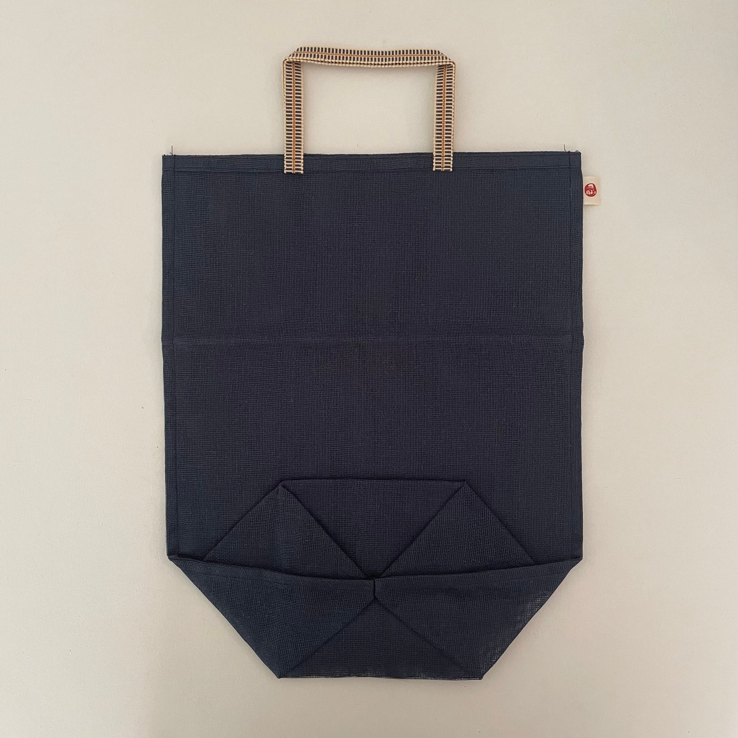 100% cotton net produce bags with handle - extra-large