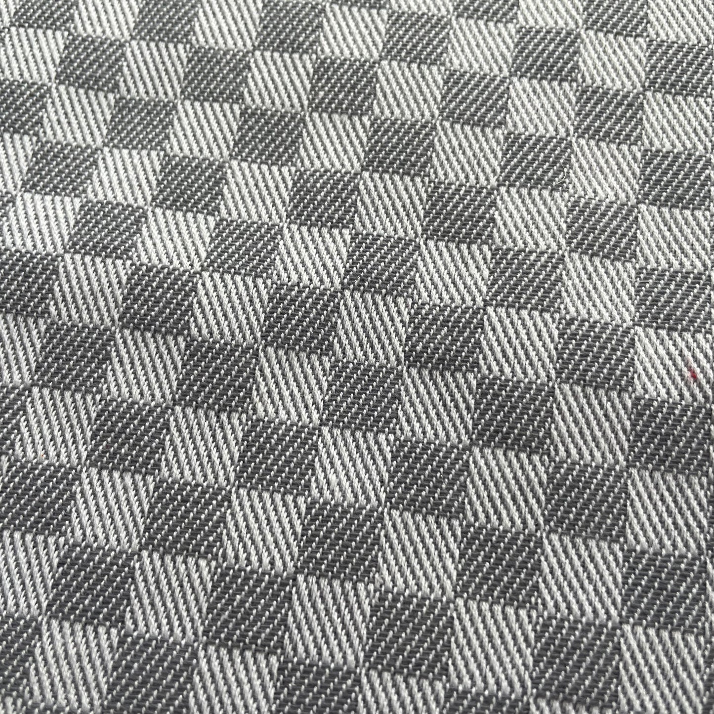 20 inch square handwoven check 100% cotton napkins - set of 4