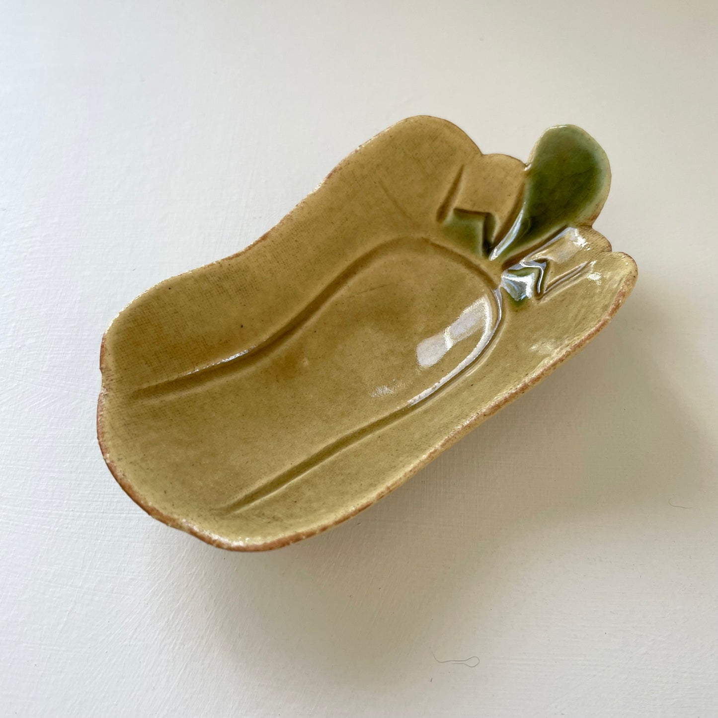 Handmade ceramic mini vegetable and fruit dishes