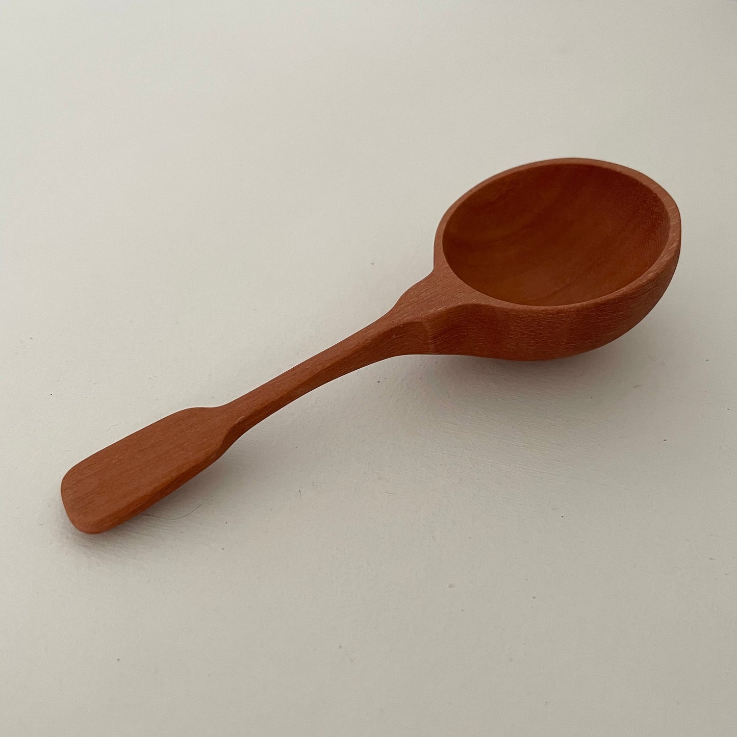 handcrafted sao wood coffee and tea scoop