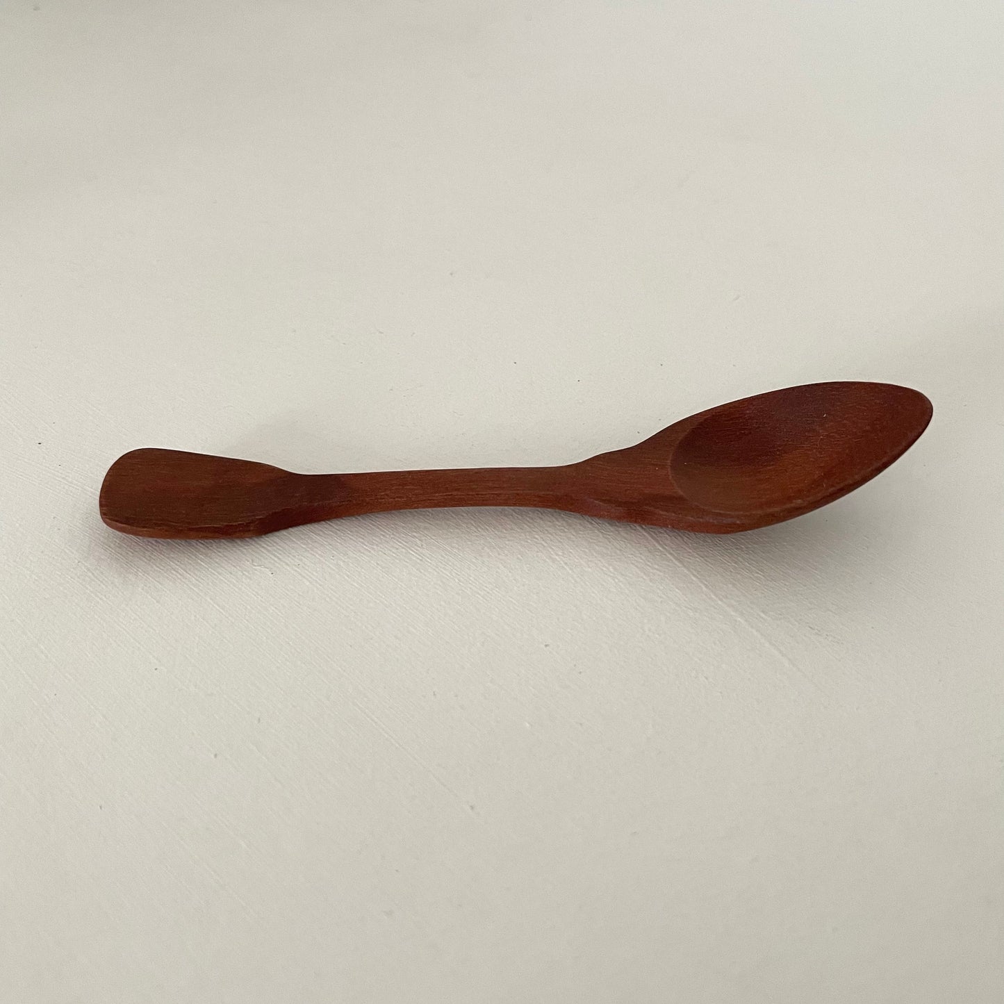 handcrafted sao wood small jam or sugar spoon