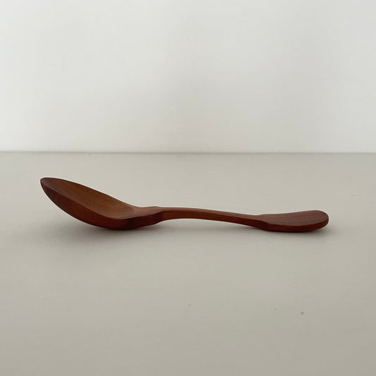 handcrafted sao wood medium condiment spoon
