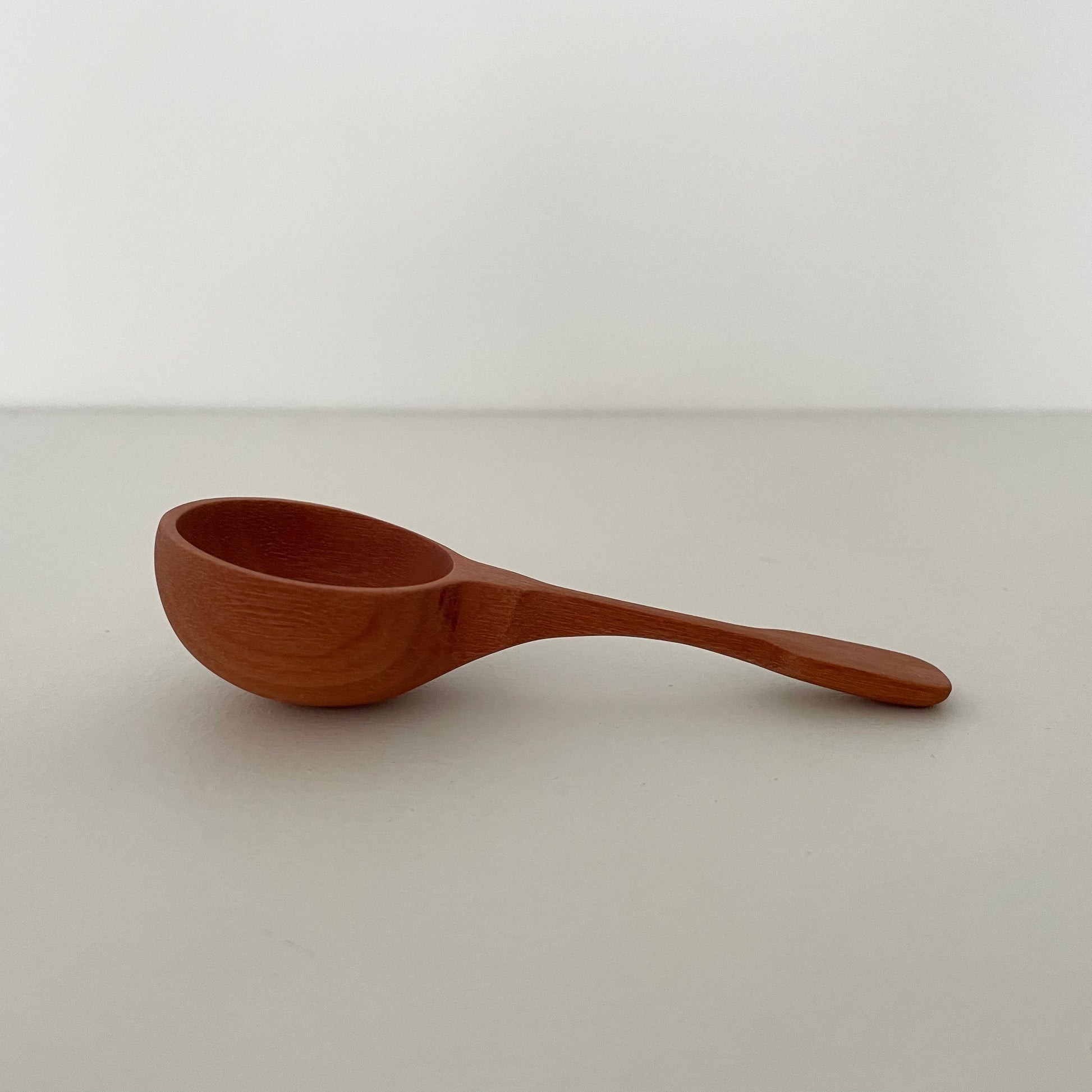 handcrafted sao wood coffee and tea scoop