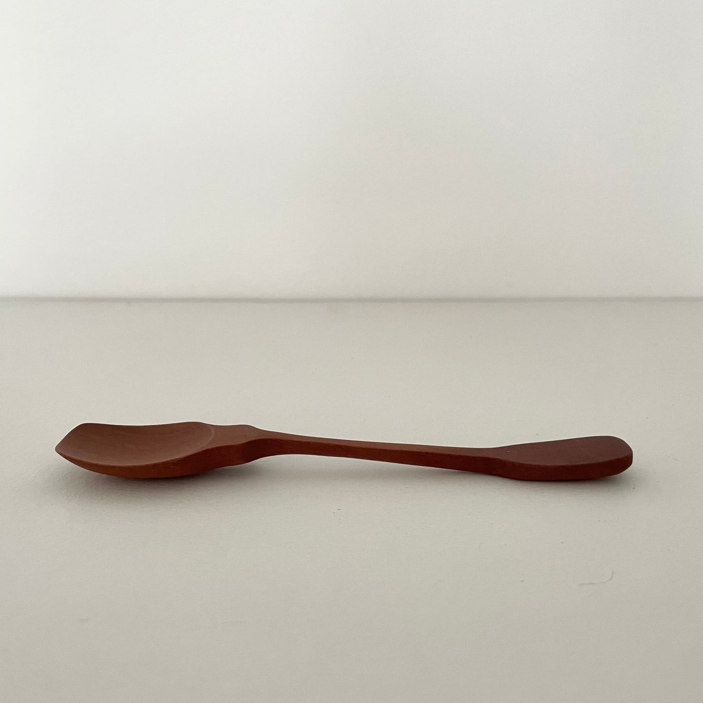 handcrafted sao wood flat ice cream or jam spoon