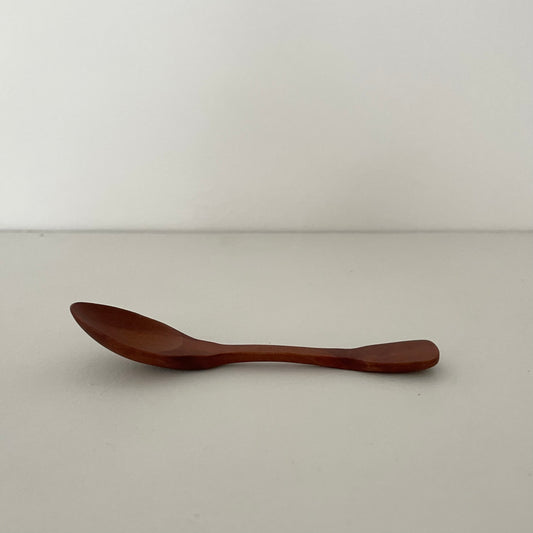 handcrafted sao wood small jam or sugar spoon