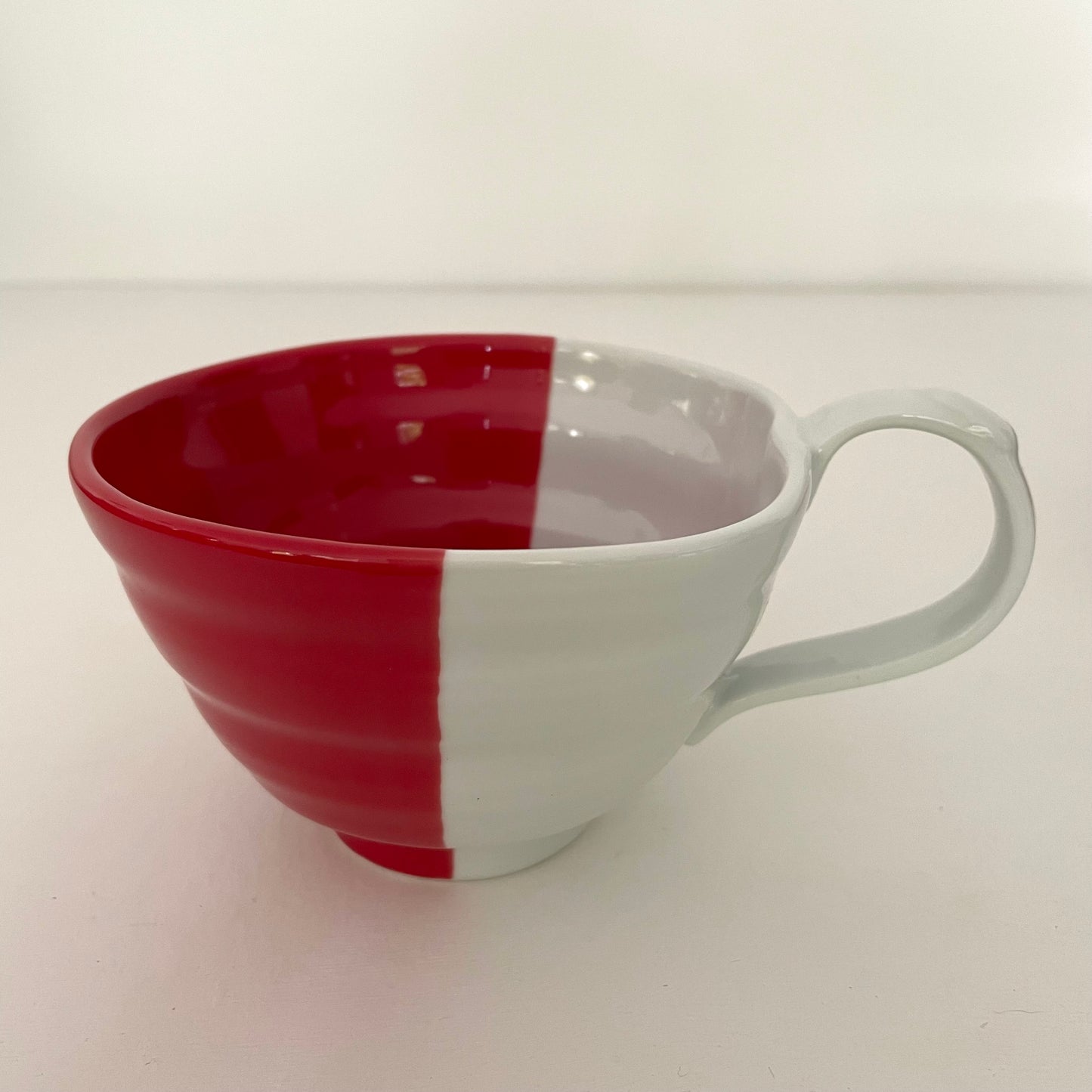 mix and match artsy ceramic coffee & tea mugs