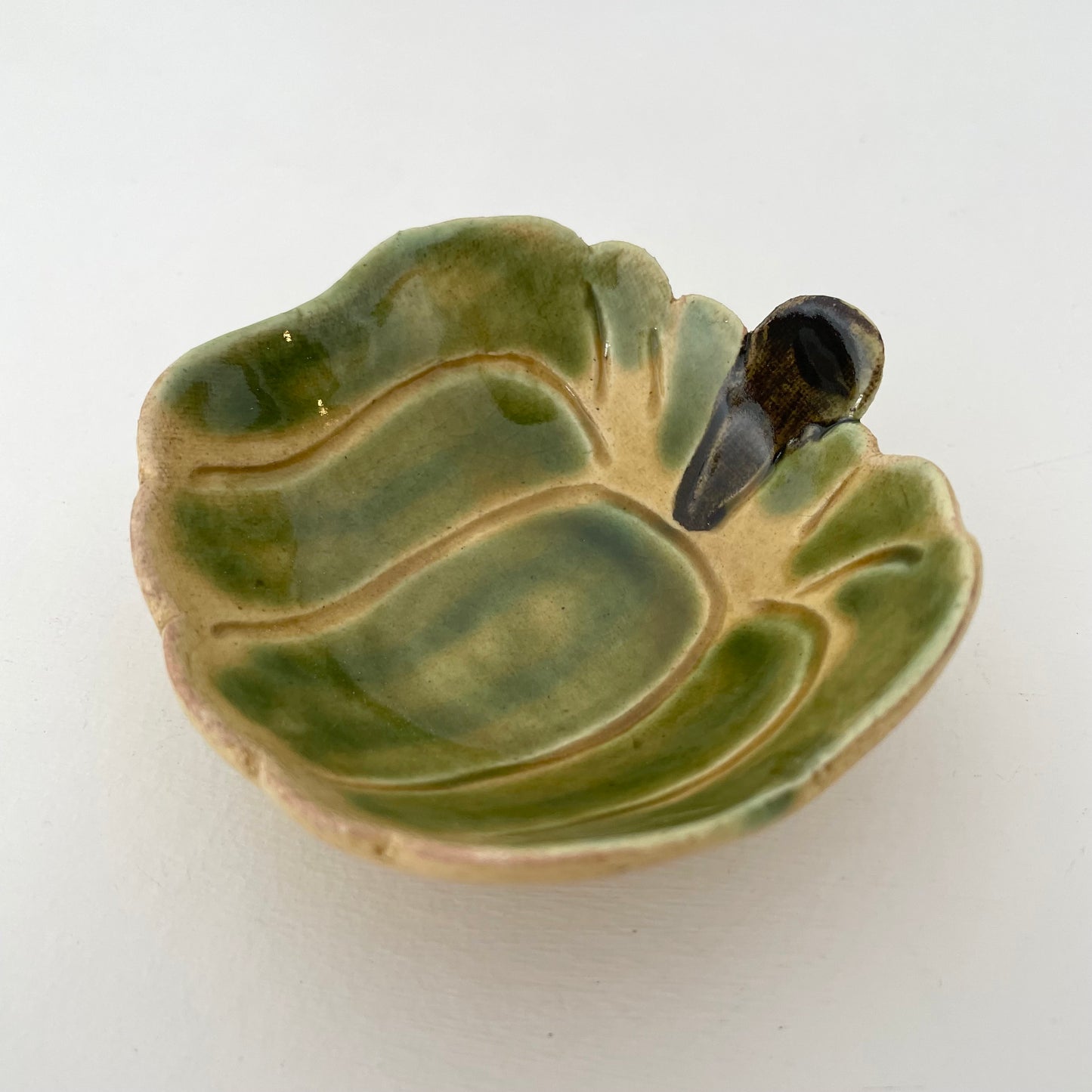 Handmade ceramic mini vegetable and fruit dishes