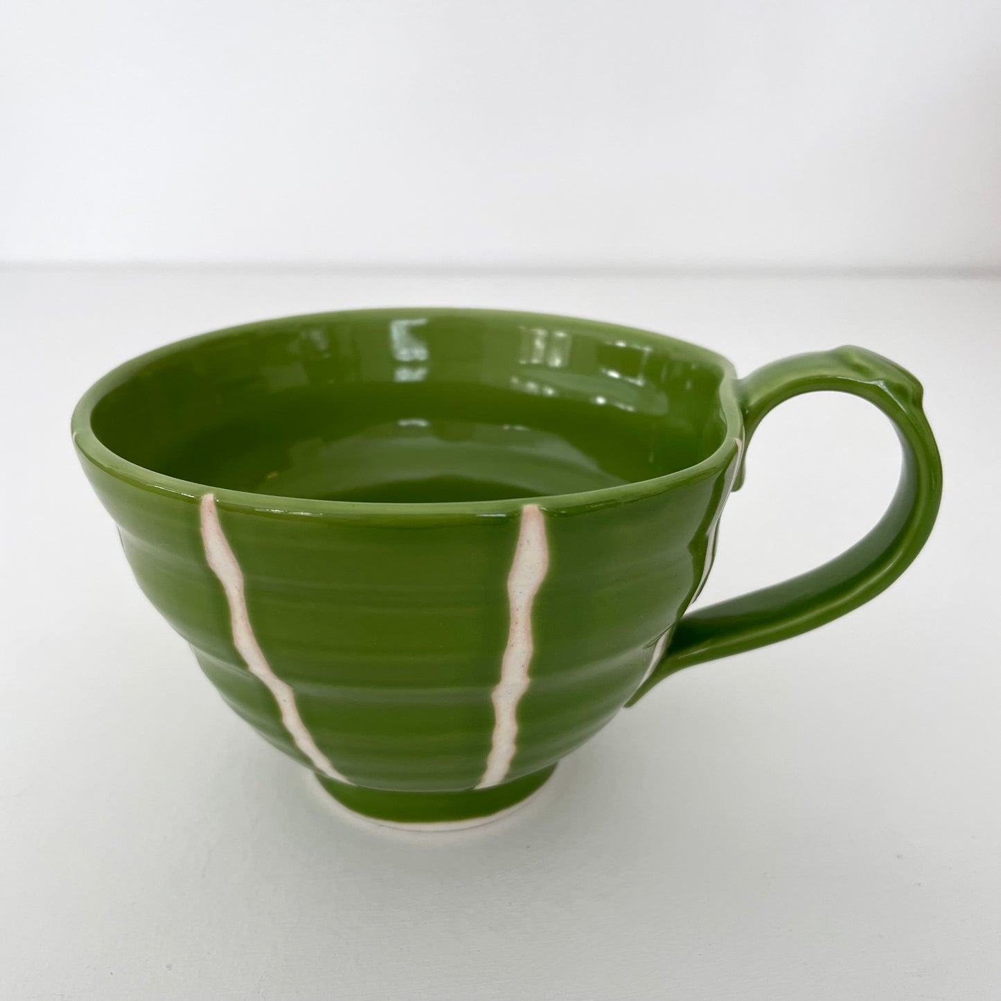 mix and match artsy ceramic coffee & tea mugs