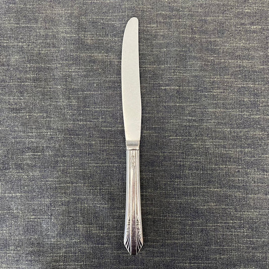 antique silver plate knife