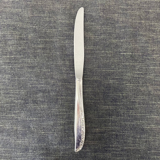 antique silver plate knife