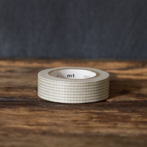 grey graph paper print MT Brand Japanese washi tape roll