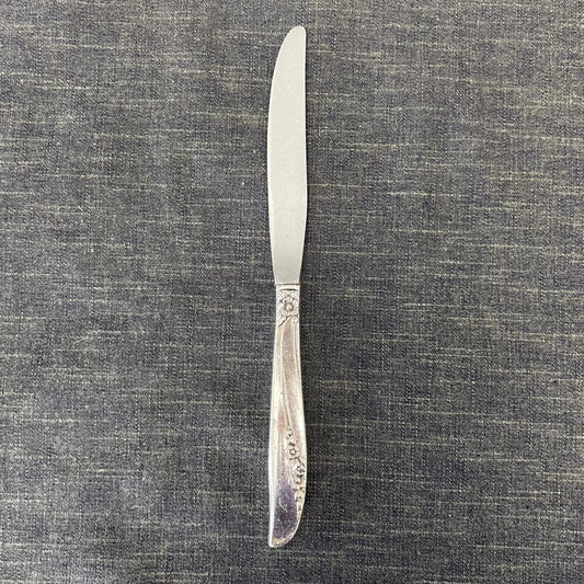 antique silver plate knife