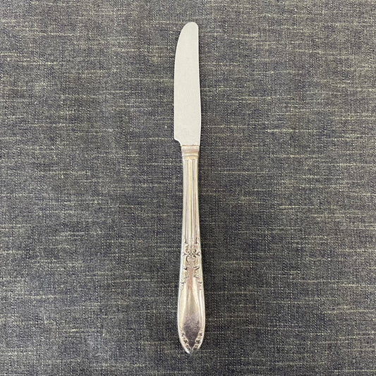 antique silver plate knife