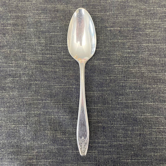 antique silver plate spoon