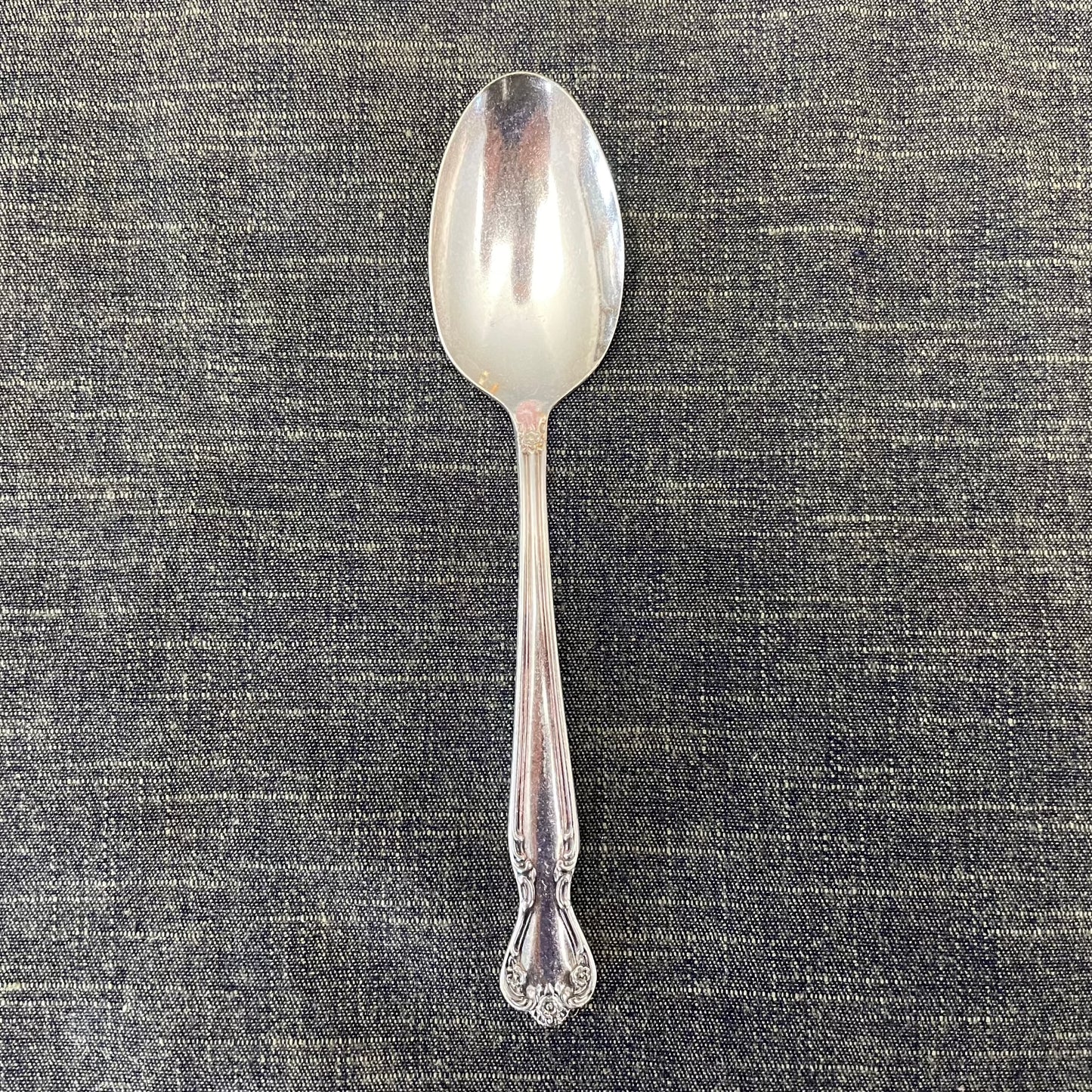 antique silver plate spoon