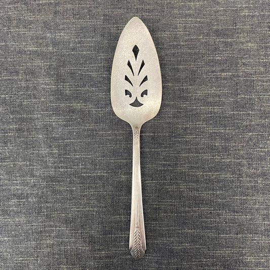 antique silver pie or cake server for serving or prop photography