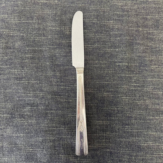 antique silver plate knife