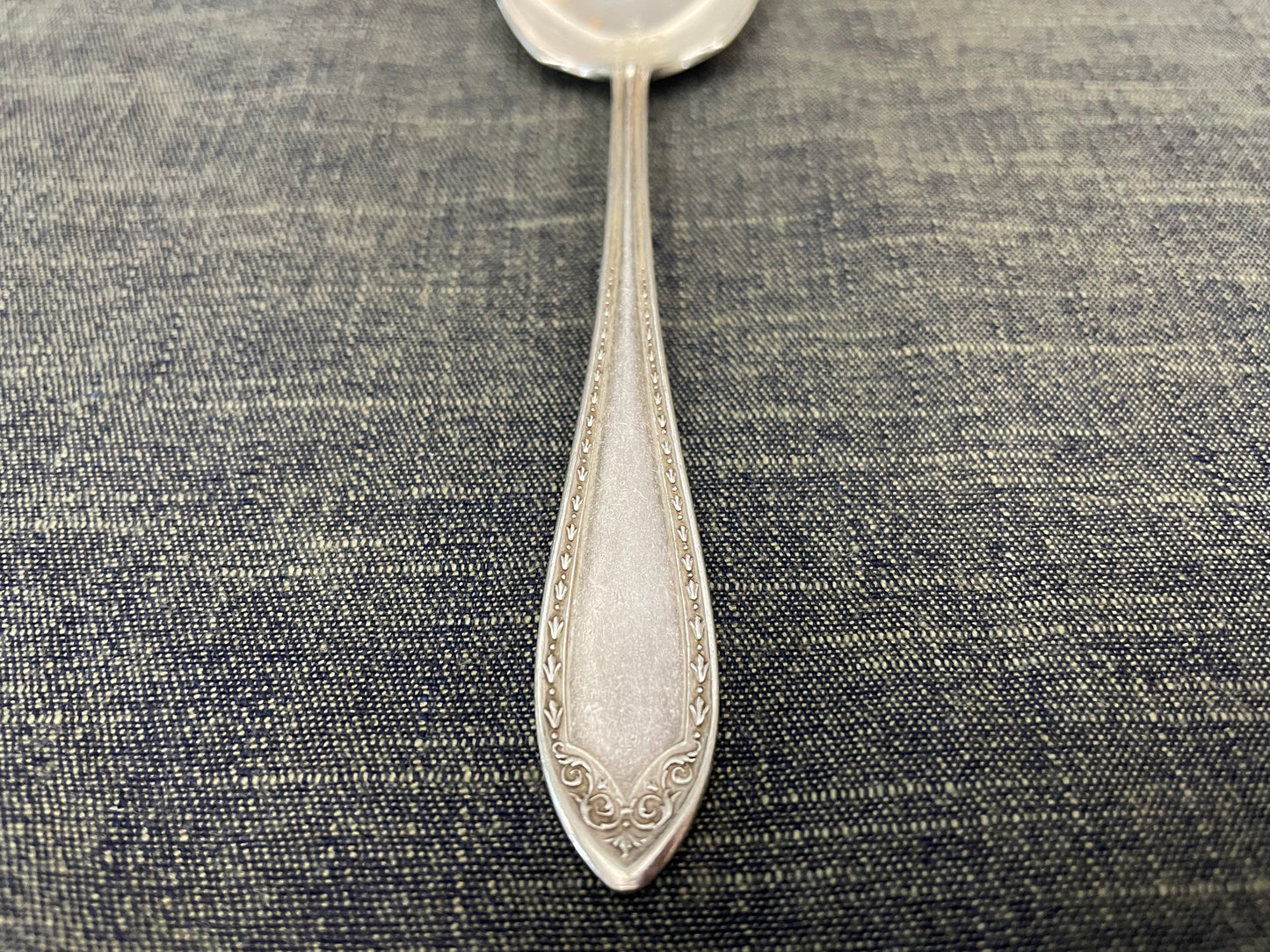 antique silver small serving for serving or prop photography
