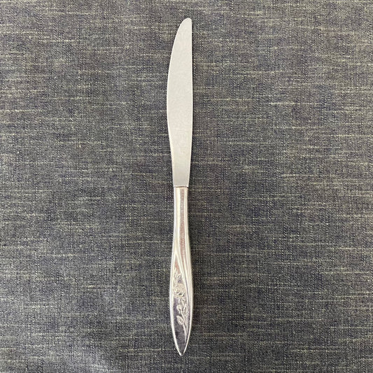 antique silver plate knife