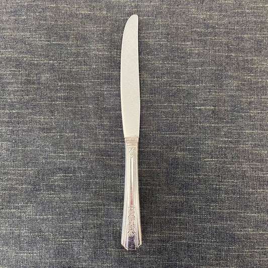 antique silver plate knife