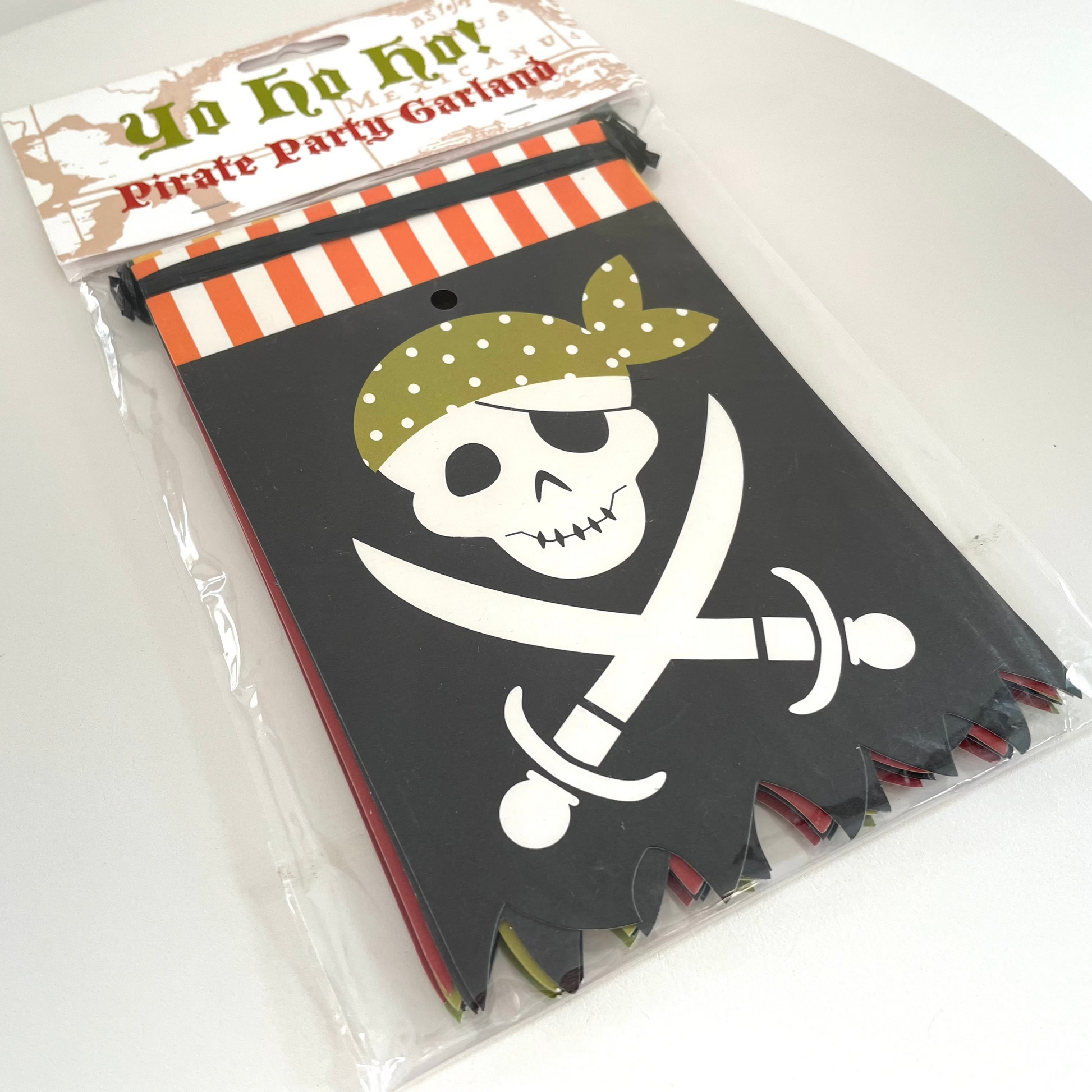 Meri Meri pirate party themed garland