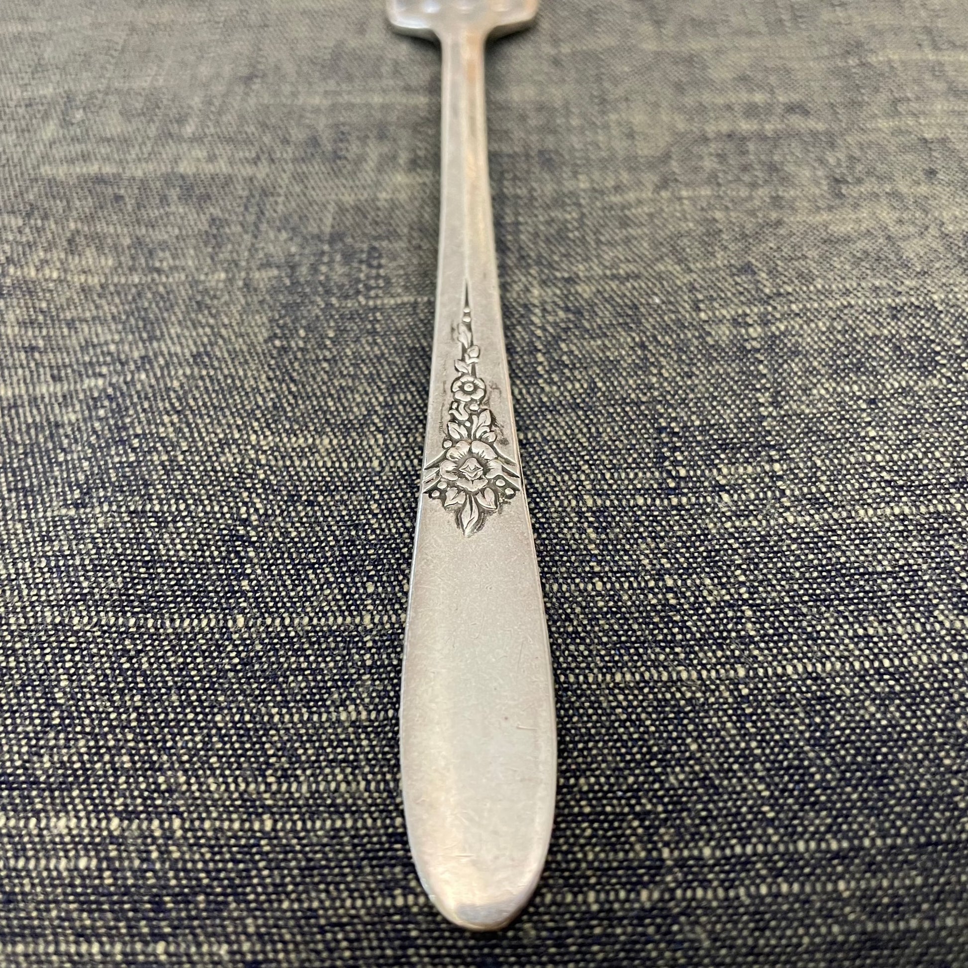 antique silverplate fork or prop photography