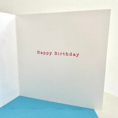 sorry so slow belated happy birthday snail 3D card