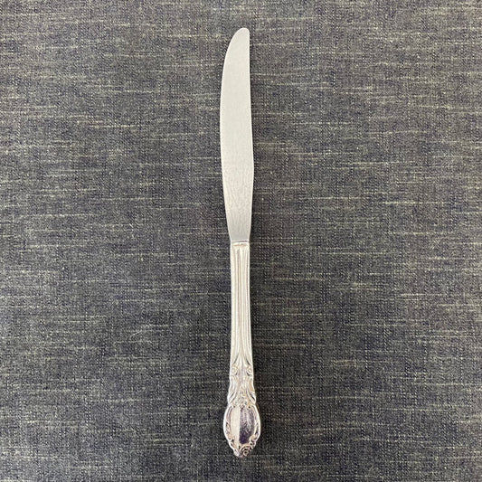 antique silver plate knife