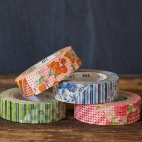 MT Brand patchwork Japanese masking tape rolls