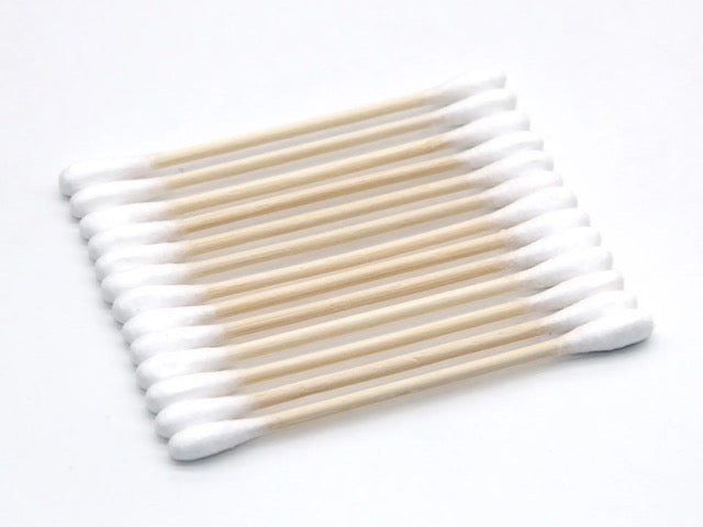 eco bamboo and cotton ear swabs compostable