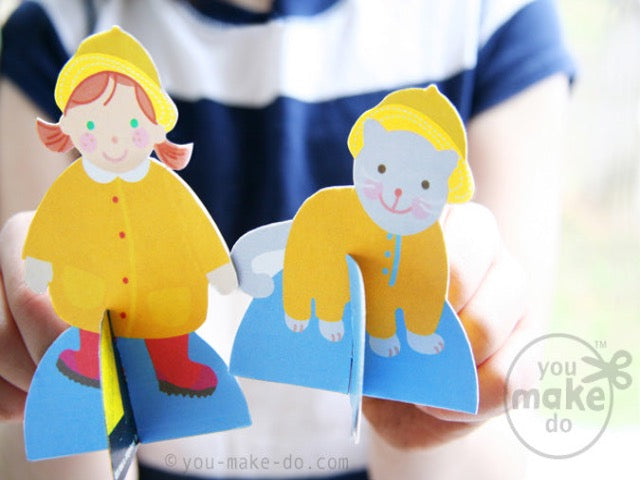 sail away paper play kit