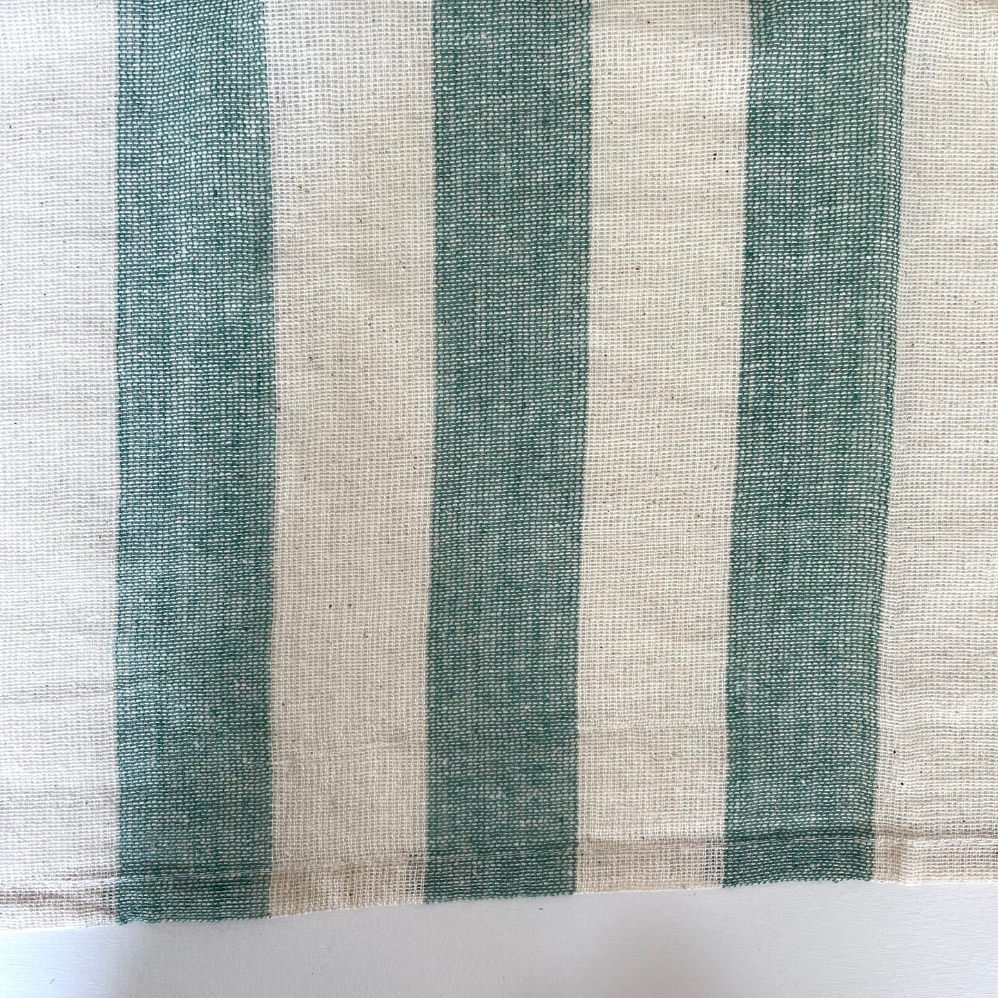 100% cotton striped tablecloth