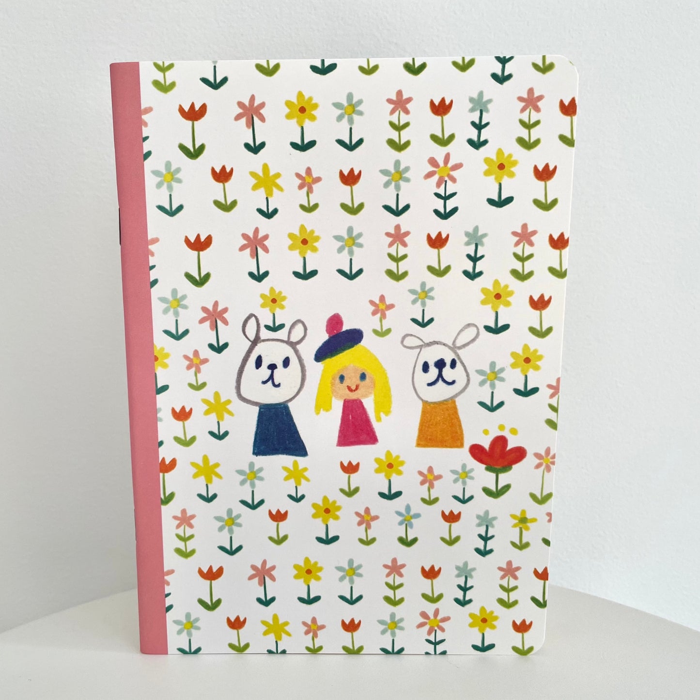 flowers and friendship notebook