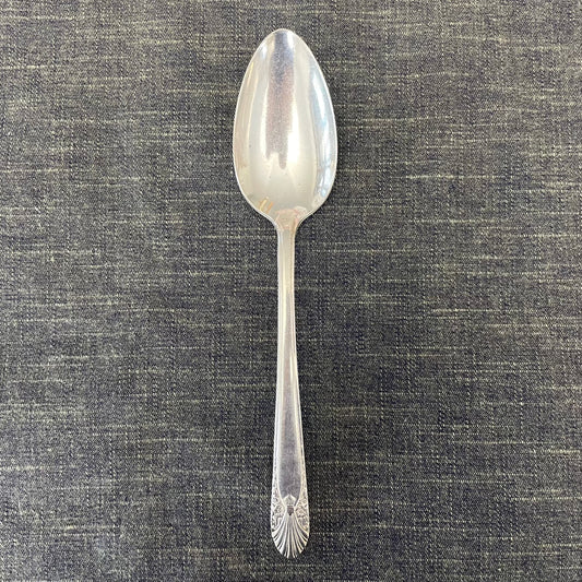 antique silver plate spoon