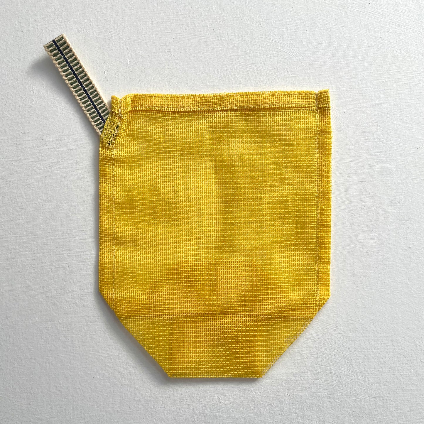 yellow small 100 percent cotton mesh mosquito net yellow small eco produce bag