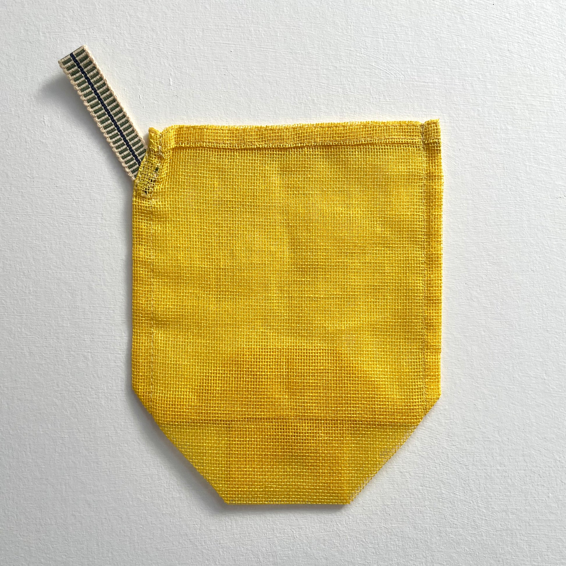 yellow small 100 percent cotton mesh mosquito net yellow small eco produce bag