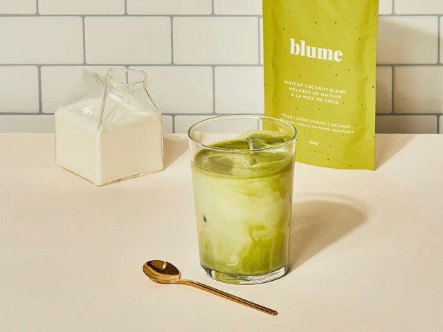 Blume vegan matcha latte blend