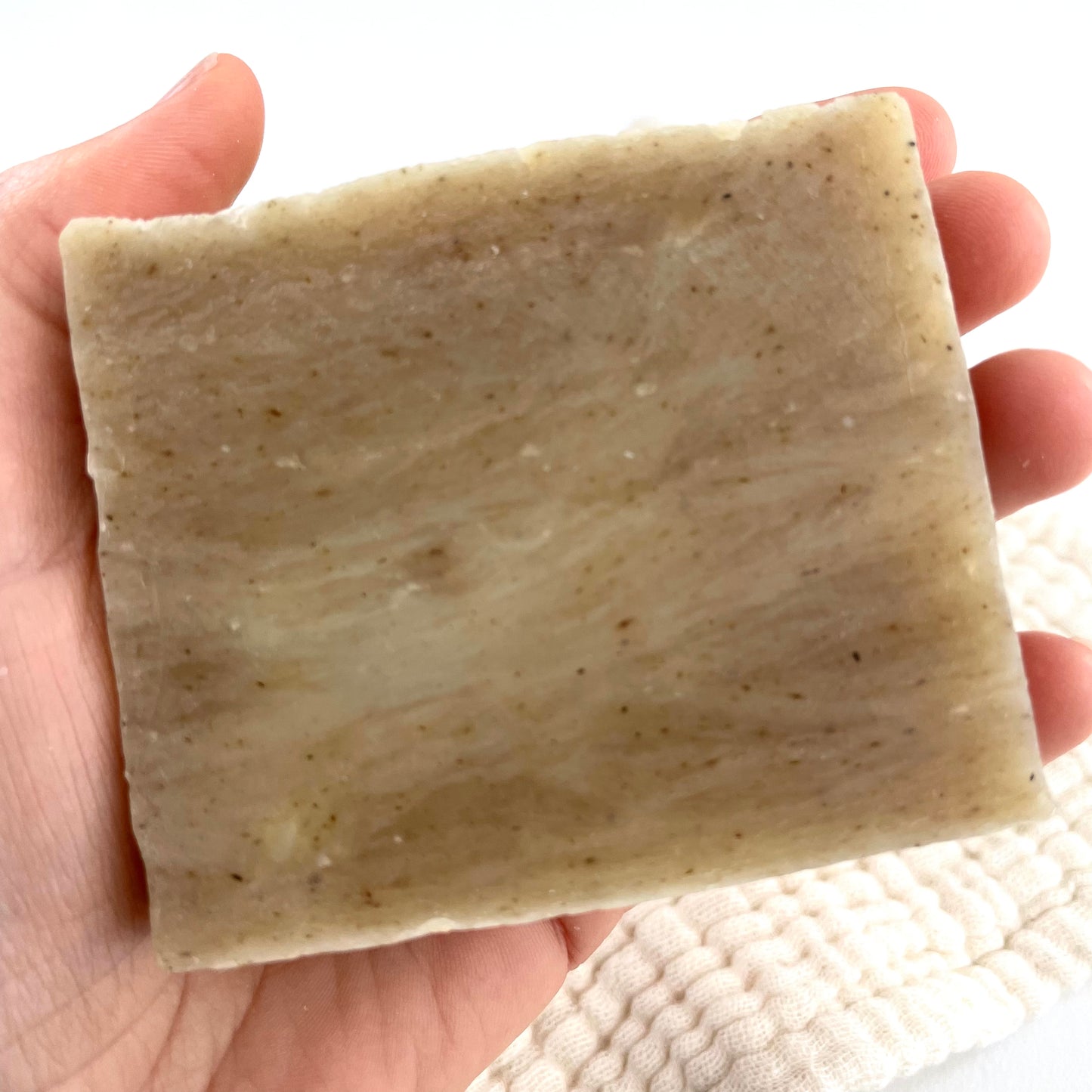 chamomile neroli hand poured soap bar