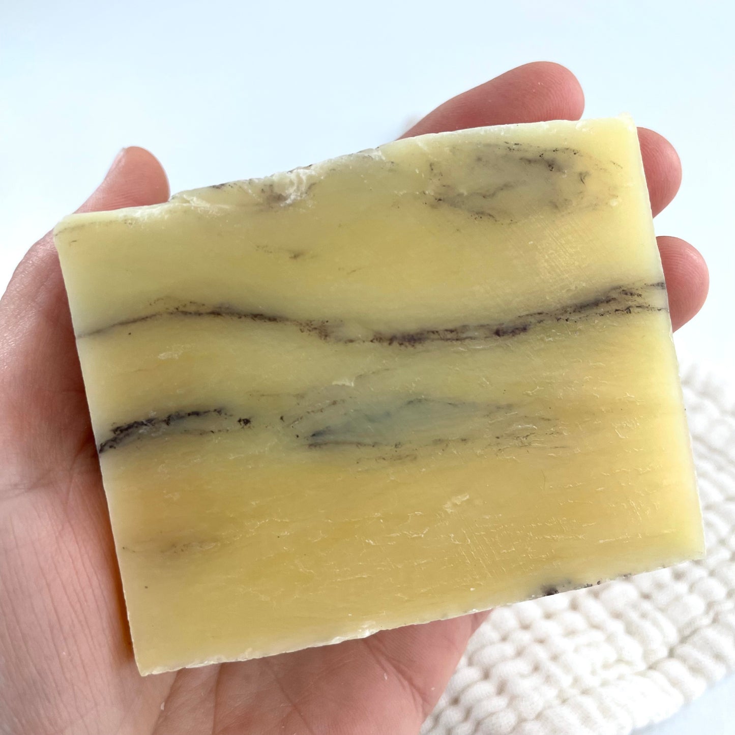 bergamot citrus cassia hand poured soap bar