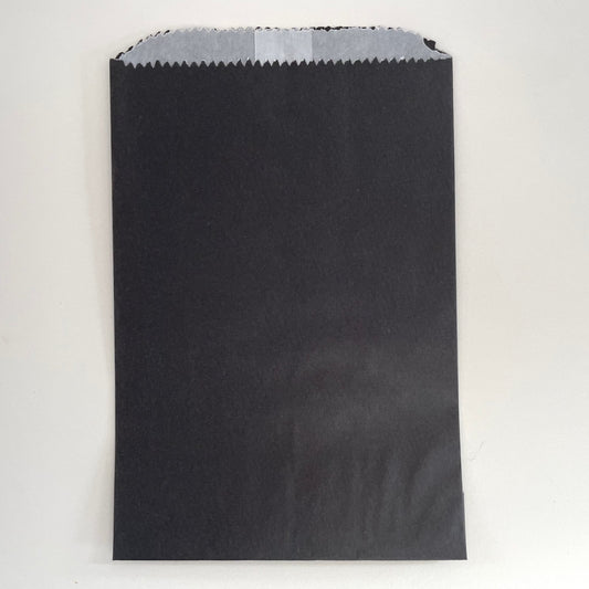 24 black chalkboard glassine lined paper bags