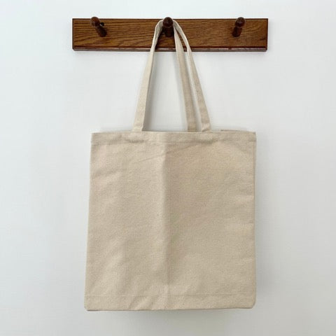 multi pocket canvas eco sustainable market shopping tote bag