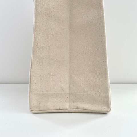 multi pocket canvas eco sustainable market shopping tote bag