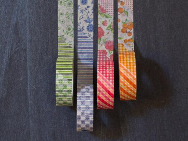MT Brand patchwork Japanese masking tape rolls