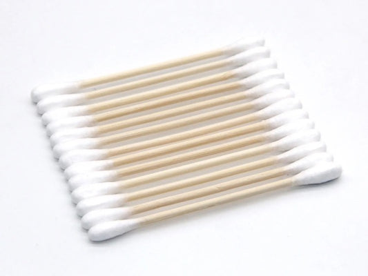 eco bamboo and cotton ear swabs compostable