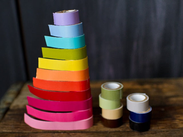 Tapestastic solid color tape roll