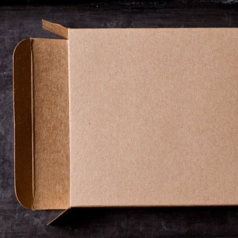individual tan kraft cardboard cookie boxes for packaging baked goods