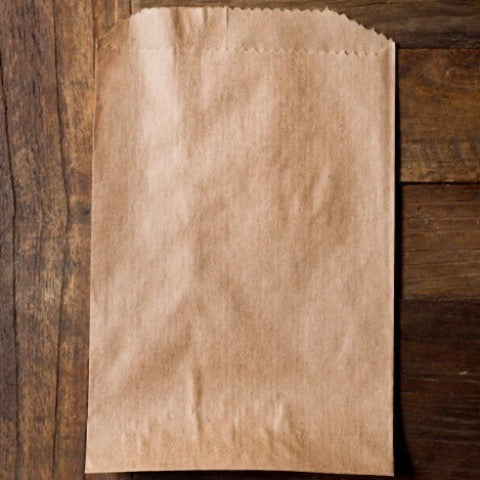 brown kraft paper candy, treat, and gift bags